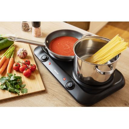 Sencor - Dubbel Glaskeramisk spis 2400W/230V