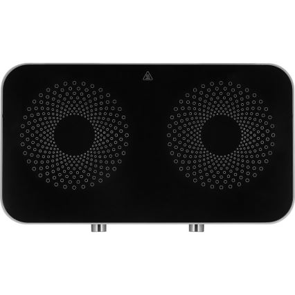 Sencor - Tvåplattors glaskeramisk spis med LCD-display 3500W/230V