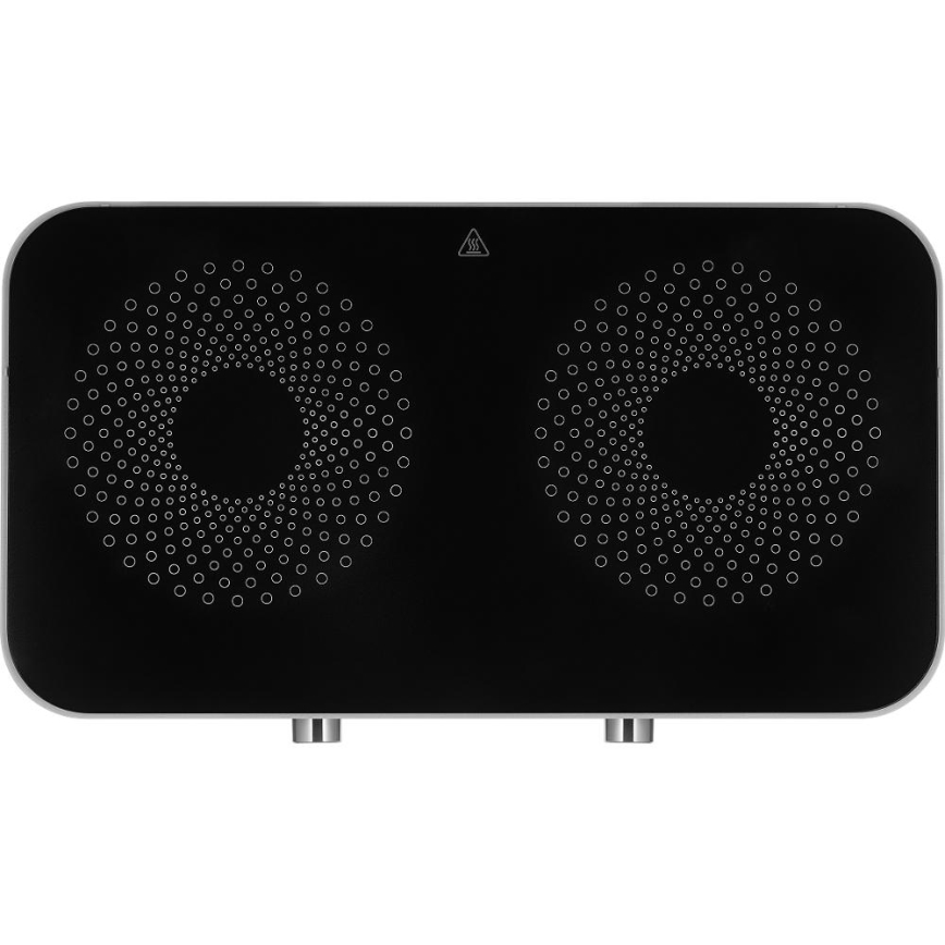 Sencor - Tvåplattors glaskeramisk spis med LCD-display 3500W/230V