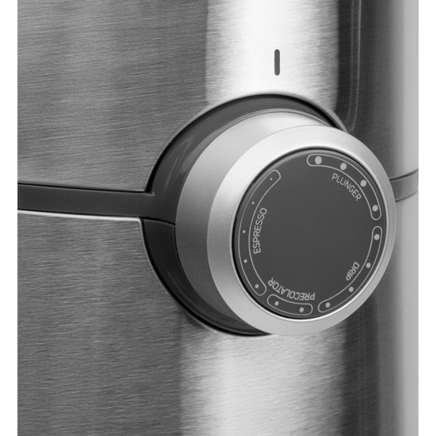 Sencor - Elektrisk kaffebönkvarn 350 g 150W/230V rostfri