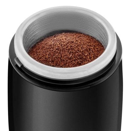 Sencor - Elektrisk kaffebönkvarn 60 g 150W/230V svart/matt krom