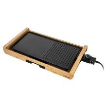 Sencor - Elektriskt bordsgrill 1800W/230V bambu