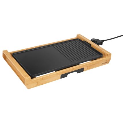Sencor - Elektriskt bordsgrill 1800W/230V bambu