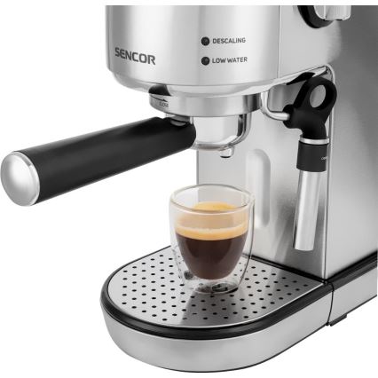 Sencor - Espressomaskin med hävelfunktion 1400W/230V