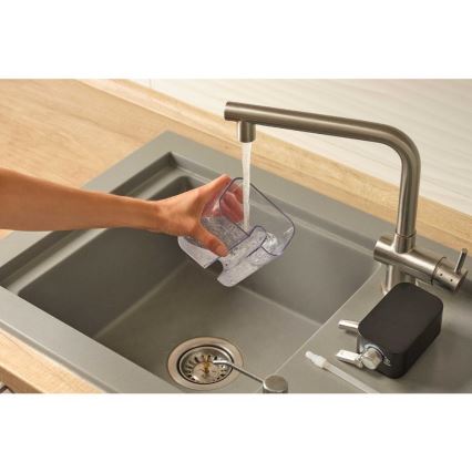 Sencor - Espressomaskin med portafilter 1350W/230V svart/mattkrom