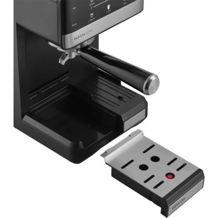 Sencor - Espressomaskin med portafilter 1350W/230V svart/mattkrom