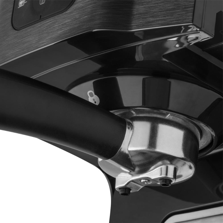Sencor - Espressomaskin med portafilter 1450W/230V svart/matt krom