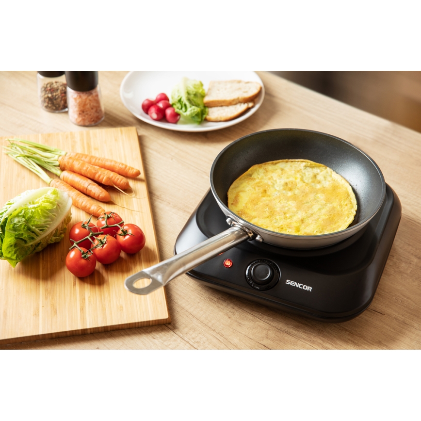 Sencor - Glaskeramisk spis 1200W/230V