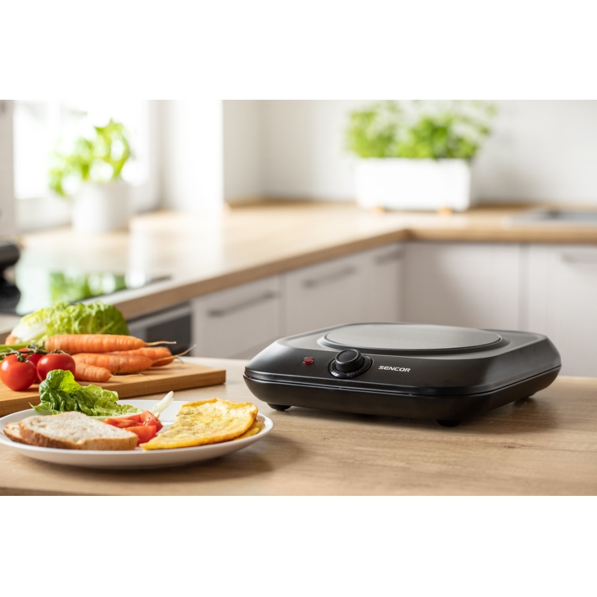 Sencor - Glaskeramisk spis 1200W/230V