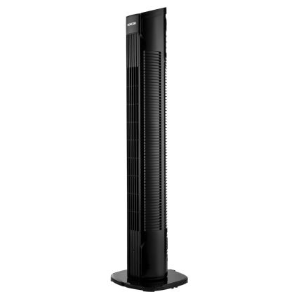 Sencor - Golvfläkt 50W/230V black + fjärrkontroll