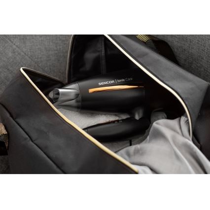 Sencor - hårfön 2000W/230V svart /gyllene