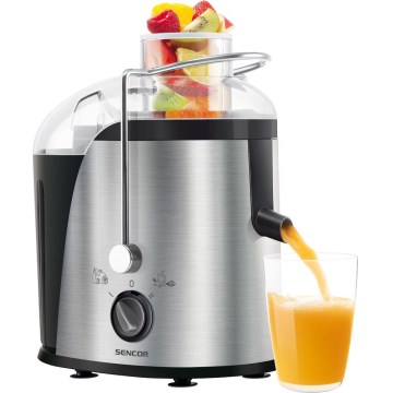 Sencor - Juicemaskin 400W/230V matt krom/svart