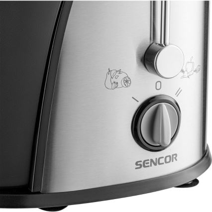 Sencor - Juicemaskin 400W/230V matt krom/svart