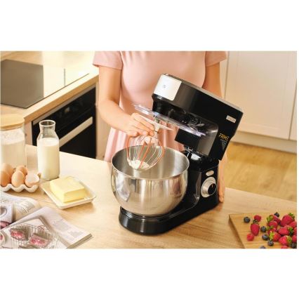 Sencor - Köksmaskin med rostfri skål 1000W/230V svart