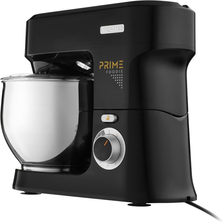 Sencor - Köksmaskin med rostfri skål 1000W/230V svart