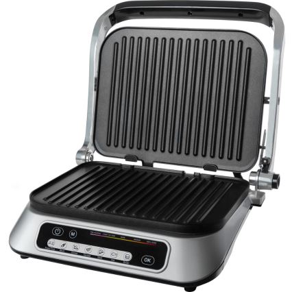 Sencor - Kontaktgrill 2100W/230V matt krom