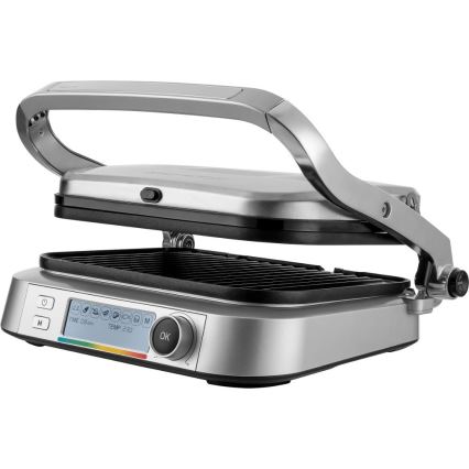 Sencor - Kontaktgrill 2100W/230V matt krom