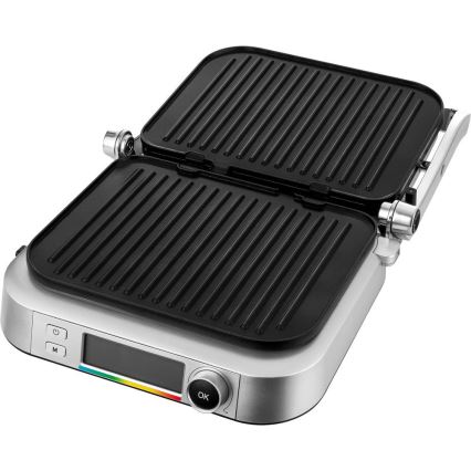 Sencor - Kontaktgrill 2100W/230V matt krom