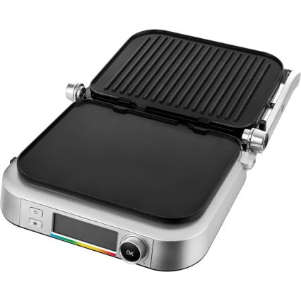 Sencor - Kontaktgrill 2100W/230V matt krom