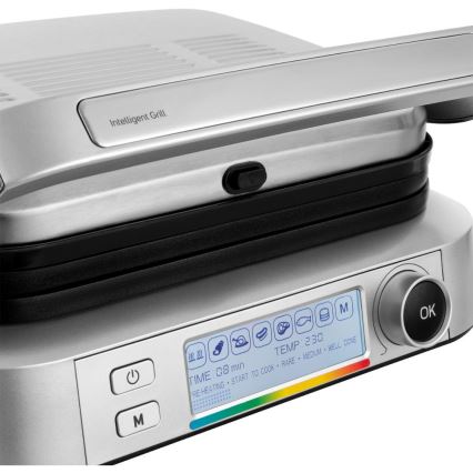 Sencor - Kontaktgrill 2100W/230V matt krom