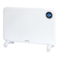 Sencor - konvektionsvärmare med LCD-display och termostat 750W/1500W/230V IP24