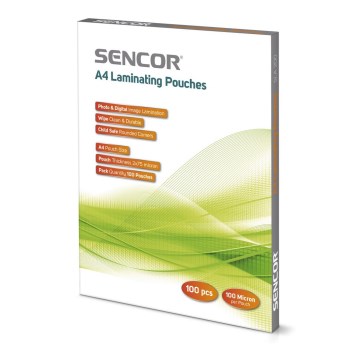 Sencor - Laminating film A4 100 delar