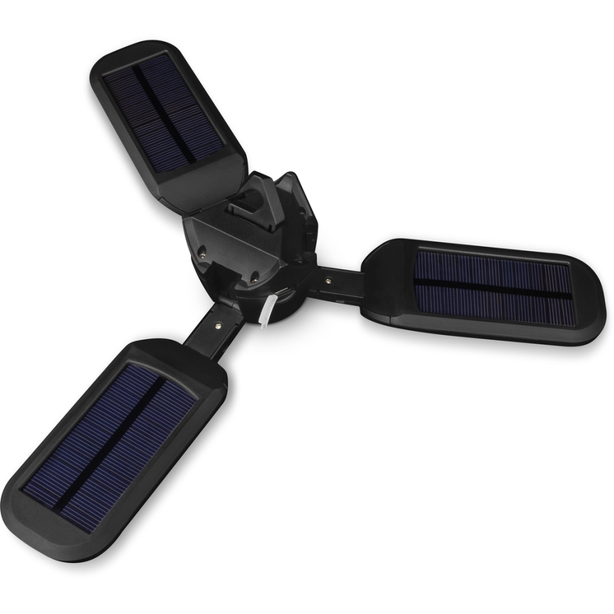 Sencor - uppladdningsbar LED-campinglampa med solpanel LED/3W/1600 mAh IPX4