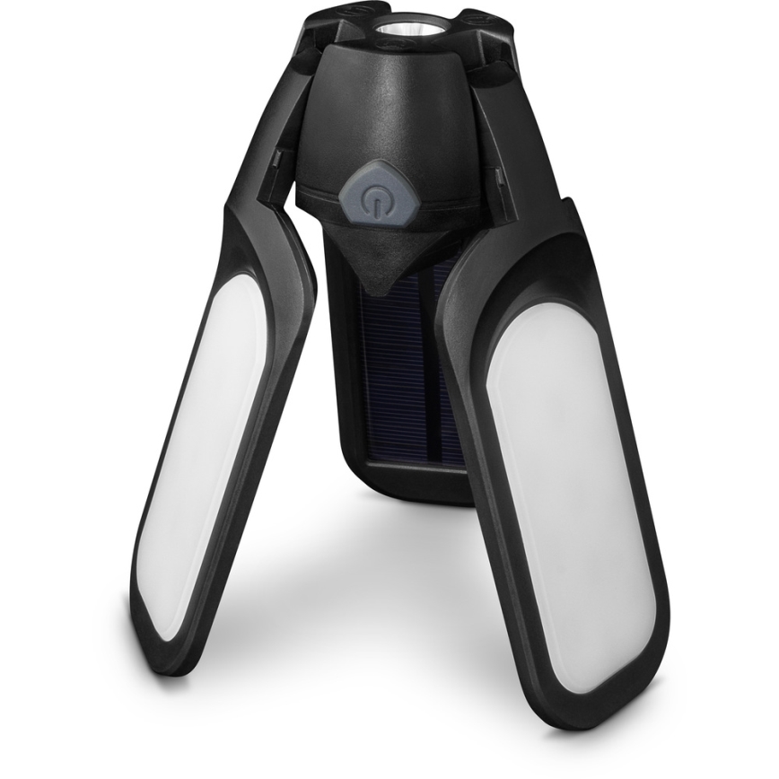 Sencor - uppladdningsbar LED-campinglampa med solpanel LED/3W/1600 mAh IPX4