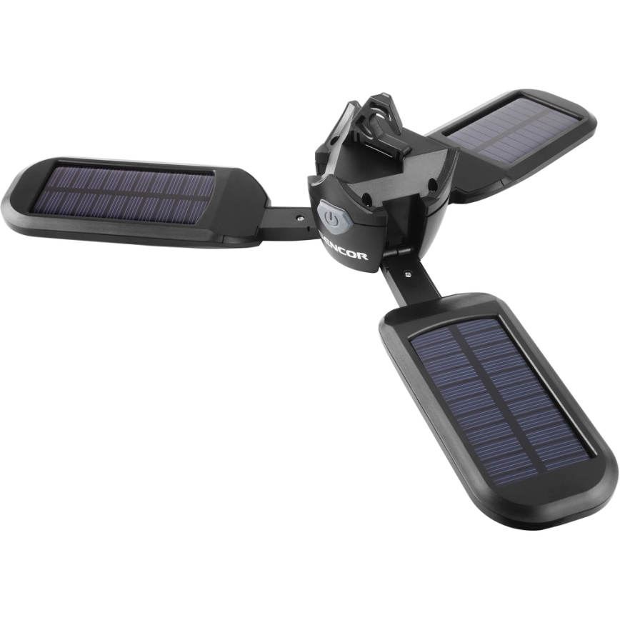 Sencor - uppladdningsbar LED-campinglampa med solpanel LED/3W/1600 mAh IPX4