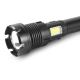Sencor - LED Uppladdningsbar ficklampa i aluminium med strömbanksfunktion LED/10W/4400 mAh 2000 lm IP44