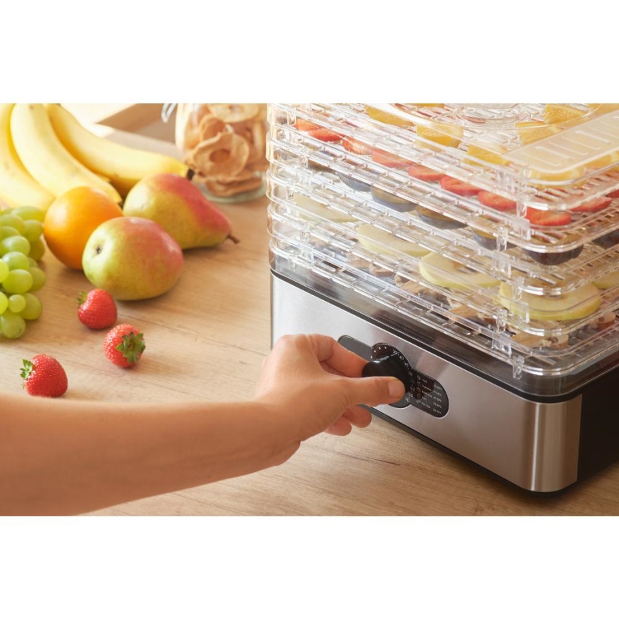 Sencor - Matdehydrator med temperaturreglering 700W/230V