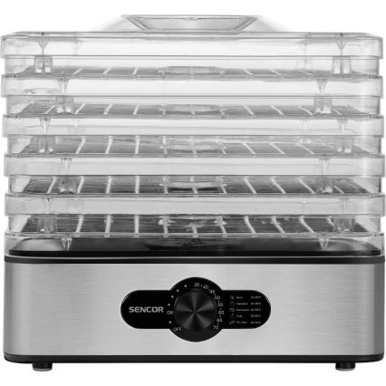 Sencor - Matdehydrator med temperaturreglering 700W/230V