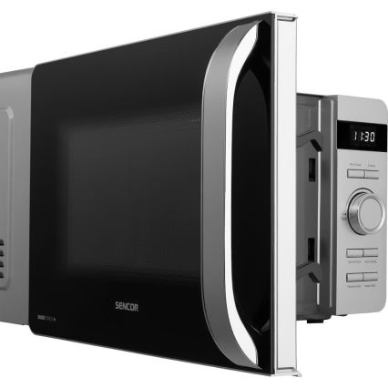 Sencor - Mikrovågsugn 800W/230V 17 l silver