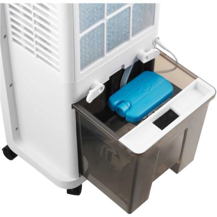 Sencor - Bärbar luftkylare 28W/230V grå + fjärrkontroll