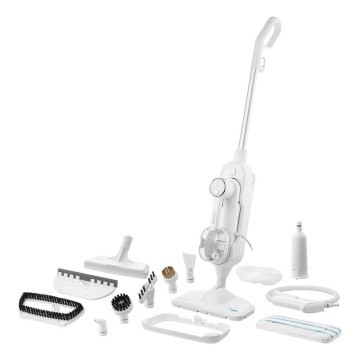 Sencor - Multifunktionell ångmopp 2-i-1 1500W/230V IPX4 vit