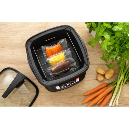 Sencor - Multifunktionell stekpanna med tillbehör 1800W/230V 18 funktioner 4,8l