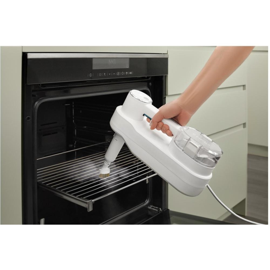 Sencor - Multifunktionell ångmopp 2-i-1 1500W/230V IPX4 vit