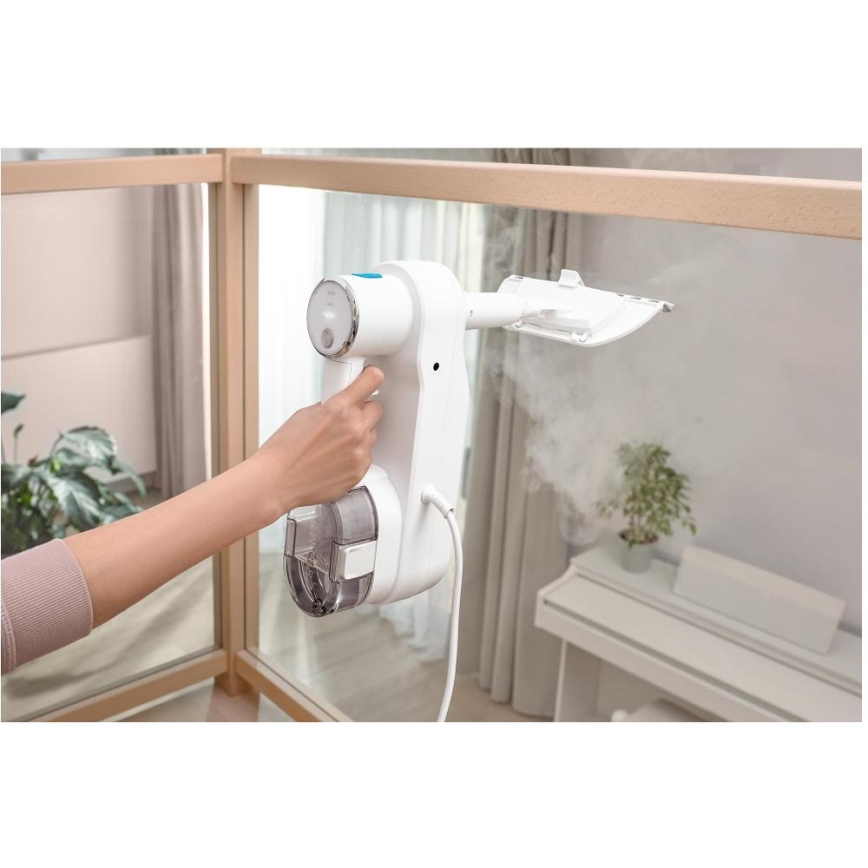 Sencor - Multifunktionell ångmopp 2-i-1 1500W/230V IPX4 vit