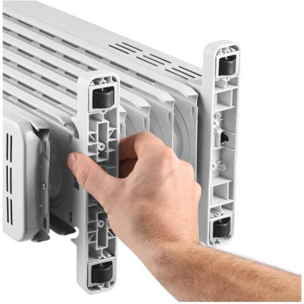 Sencor - oljeradiator, 7 element, 600/900/1500 W, 230 V, vit