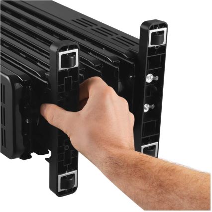 Sencor - Oljeradiator, 7 ribbor, 600/900/1500 W, 230 V, svart