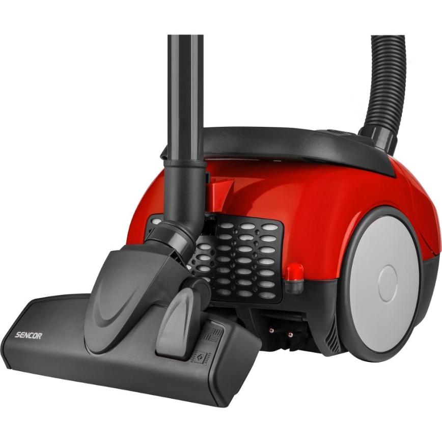 Sencor - Påsdammsugare 1,5 l 850 W/230 V röd/svart