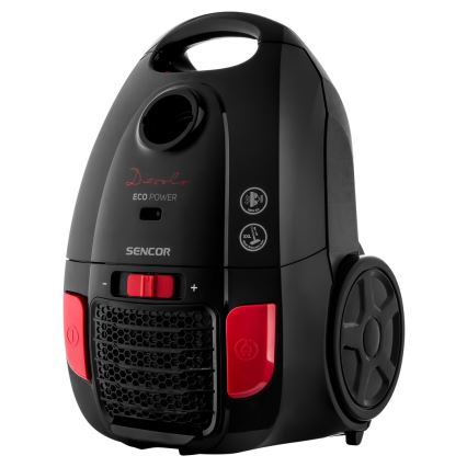 Sencor - Påsdammsugare 3 l 700W/230V svart/red