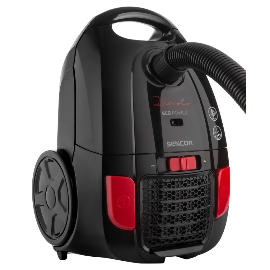 Sencor - Påsdammsugare 3 l 700W/230V svart/red