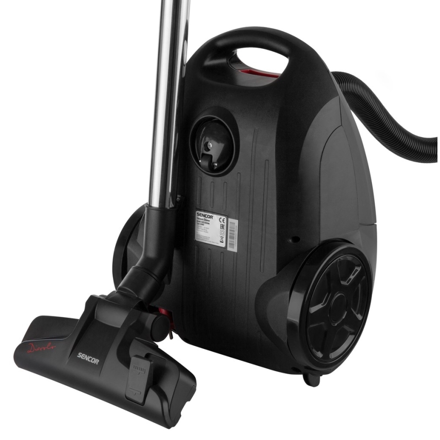 Sencor - Påsdammsugare 3 l 700W/230V svart/red