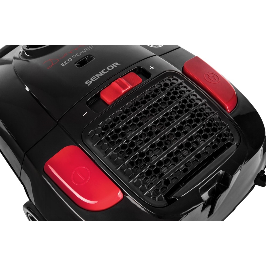 Sencor - Påsdammsugare 3 l 700W/230V svart/red