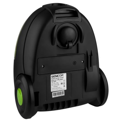 Sencor - Påslös dammsugare 1,5 l 890W/230V grön/svart