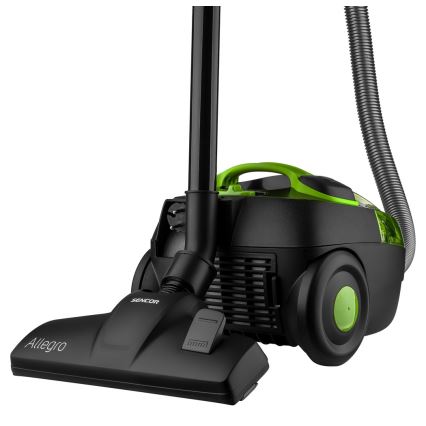 Sencor - Påslös dammsugare 1,5 l 890W/230V grön/svart