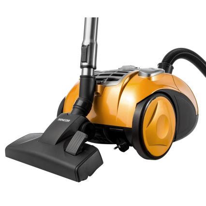 Sencor - Påslös dammsugare 4,5 l/3 l 700W/230V gold
