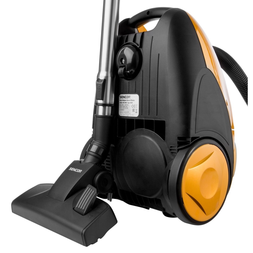 Sencor - Påslös dammsugare 4,5 l/3 l 700W/230V gold