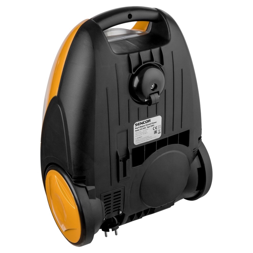 Sencor - Påslös dammsugare 4,5 l/3 l 700W/230V gold